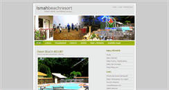 Desktop Screenshot of ismahresort.com