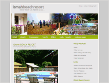 Tablet Screenshot of ismahresort.com